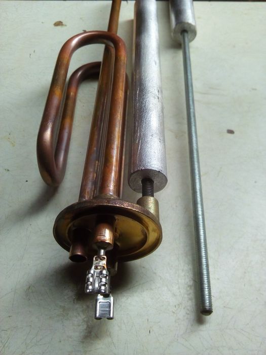 Тен для бойлера сухі мокрі