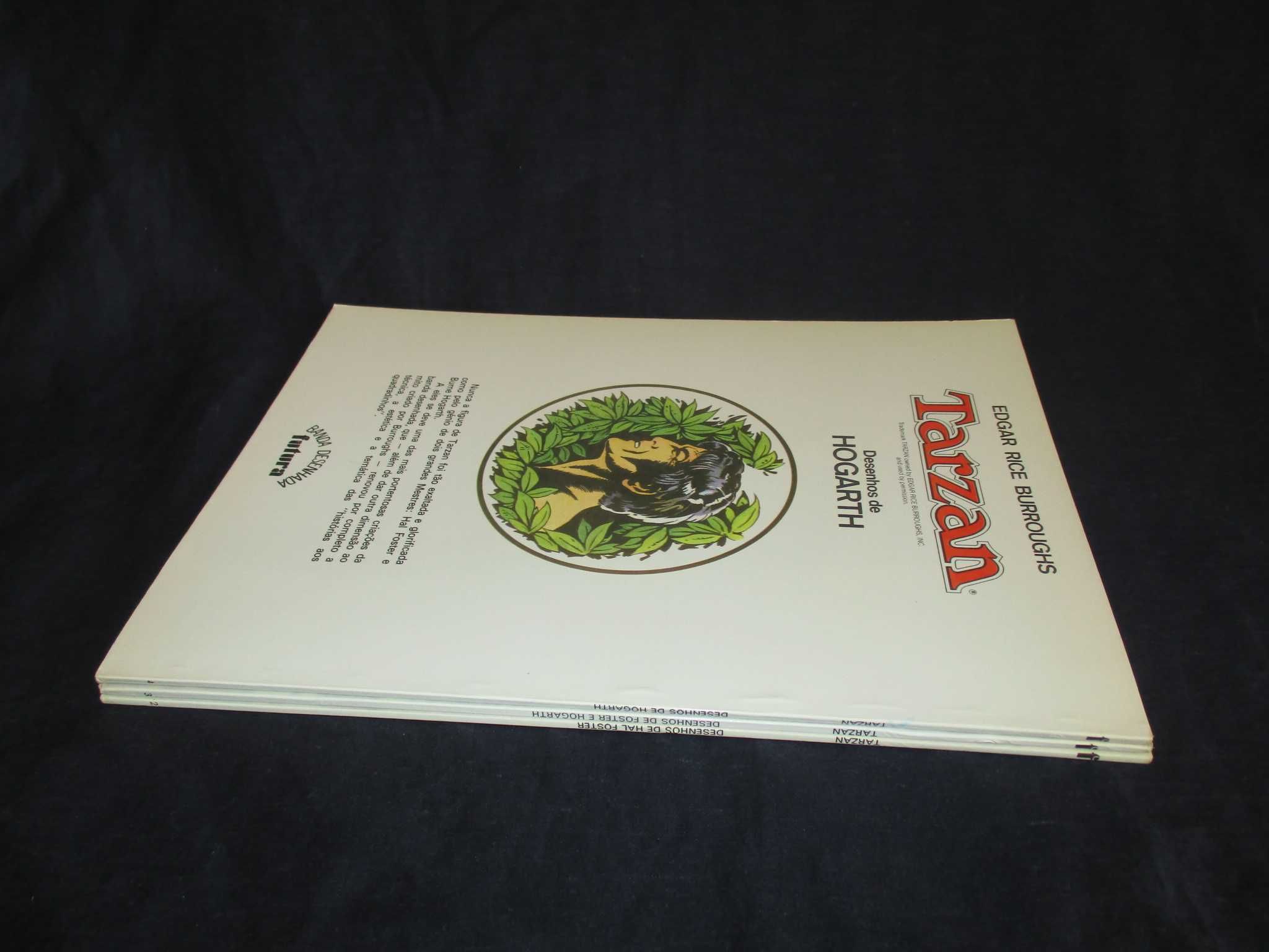 Livros BD Tarzan Edgar Rice Burroughs Futura
