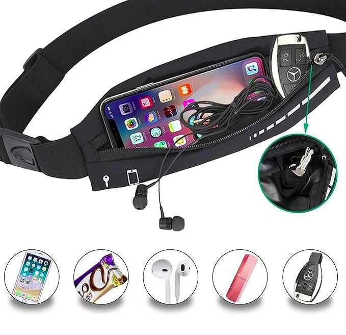 Zestaw 2 Torebek Biegowych EOWPPUE Na Telefon Klucze Karty Słuchawki