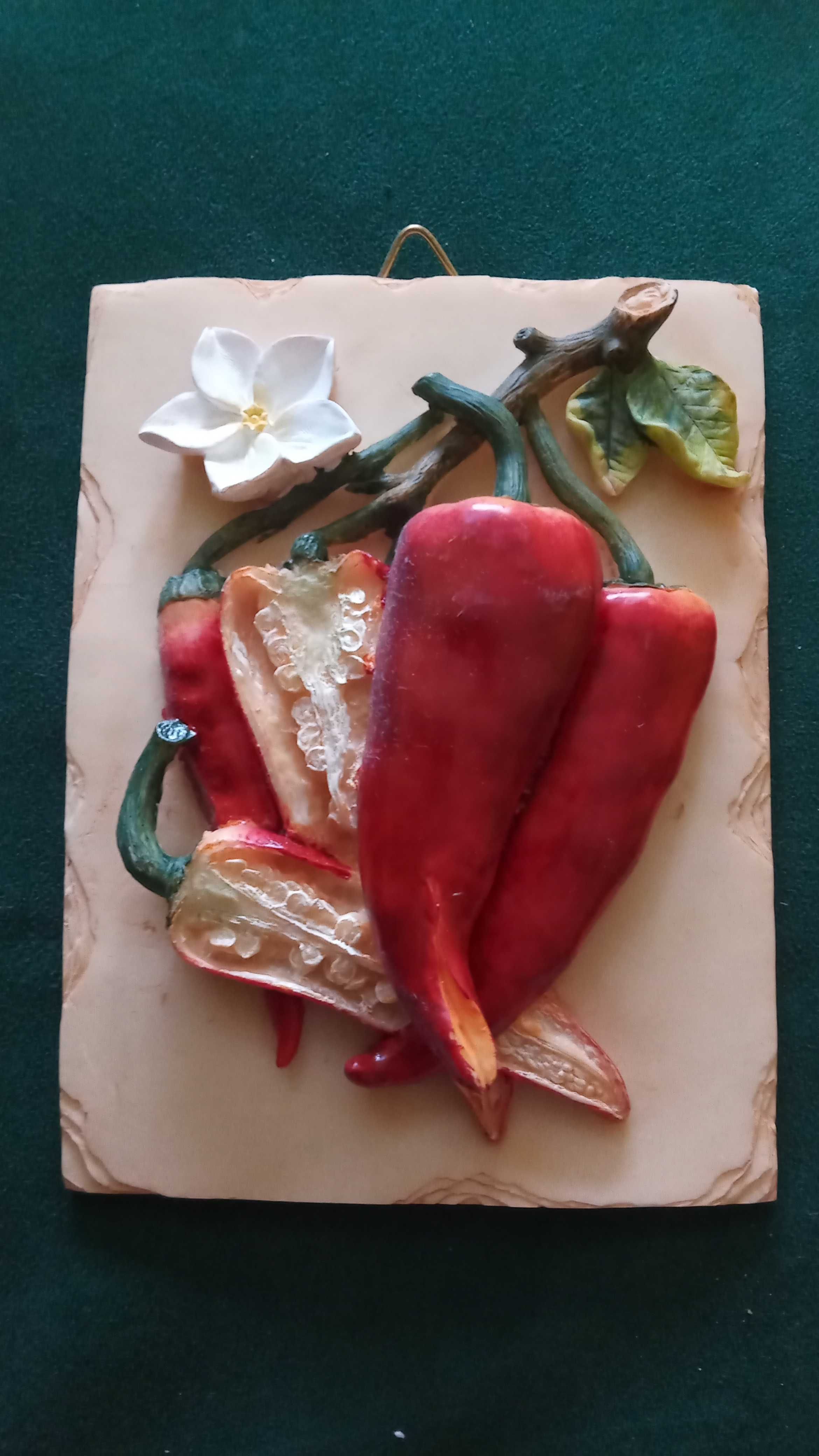 Obraz kuchenny papryczek lub pomidora.