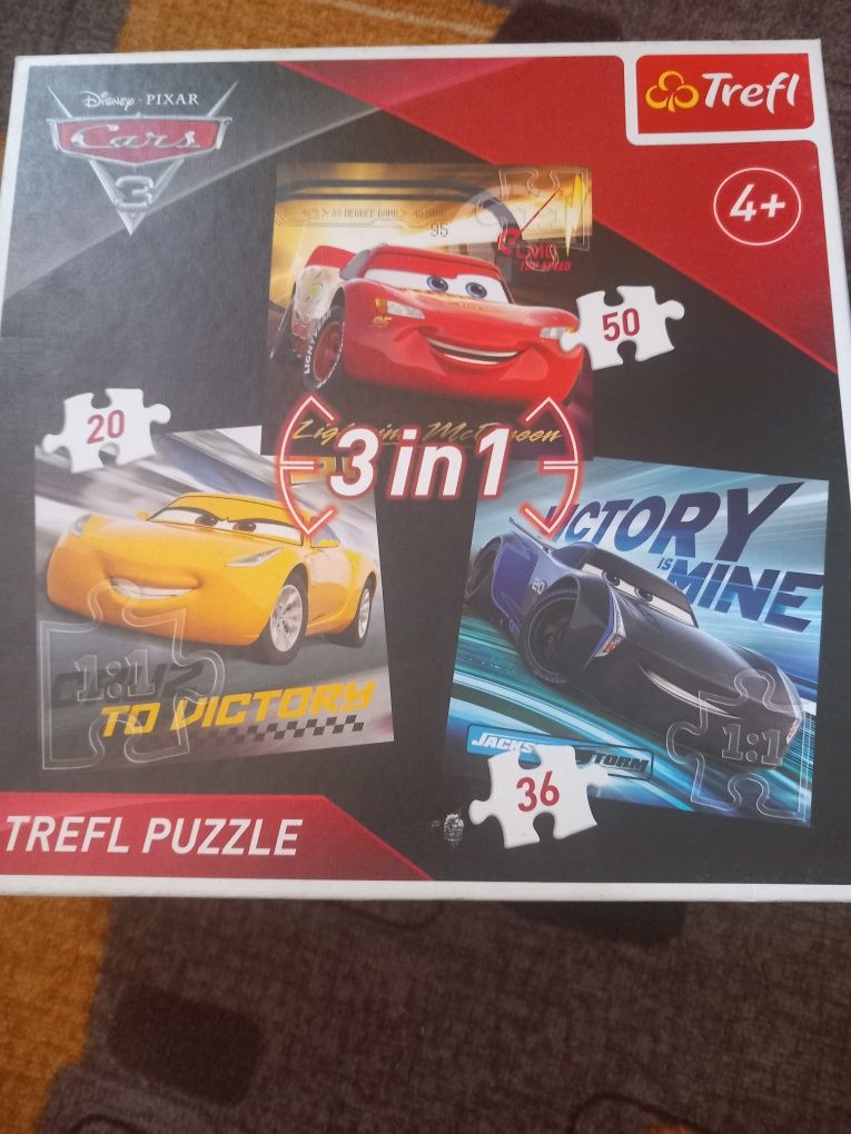 Puzzle trefl 3 in 1