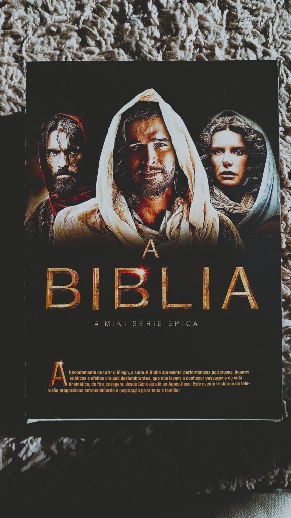 Coleção DVD'S A Bíblia Mini Série Épica