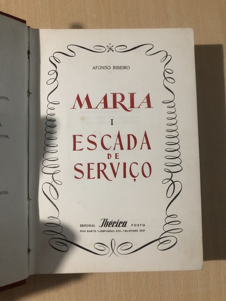 Maria escada de serviço - Afonso Ribeiro