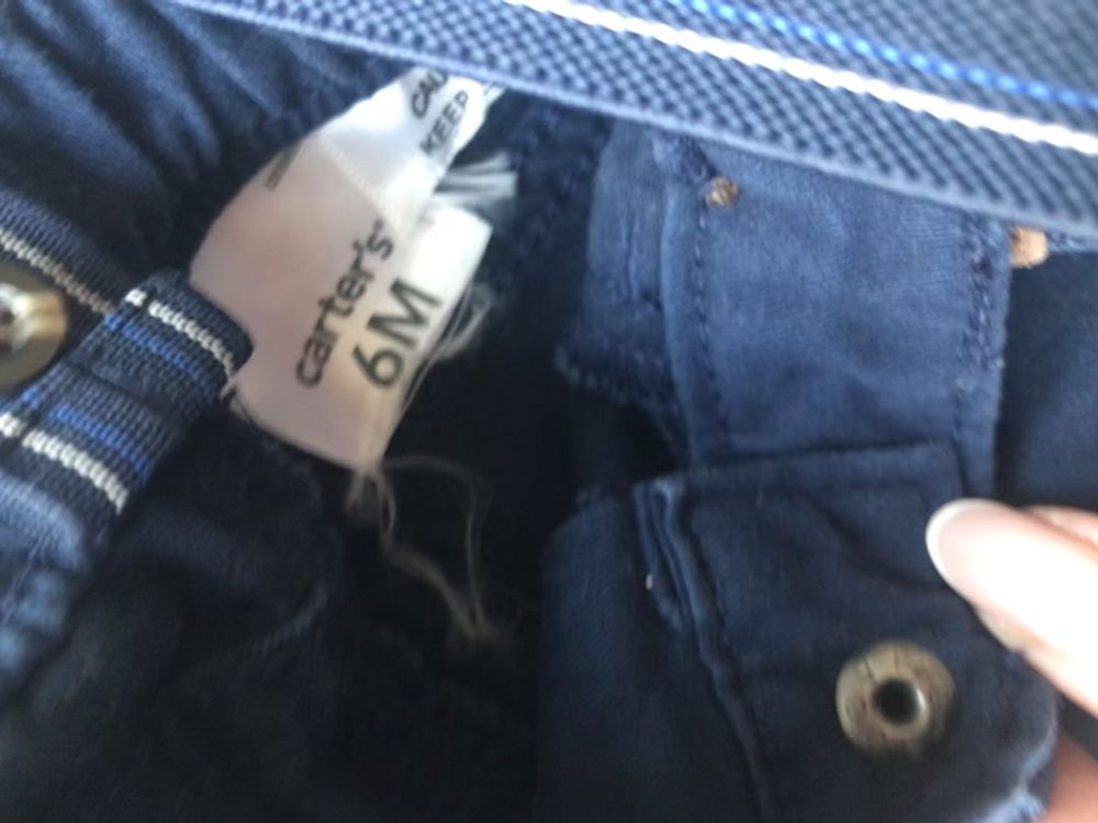 Carter’s zestaw body i spodnie z szelkami rozm. 6 M.