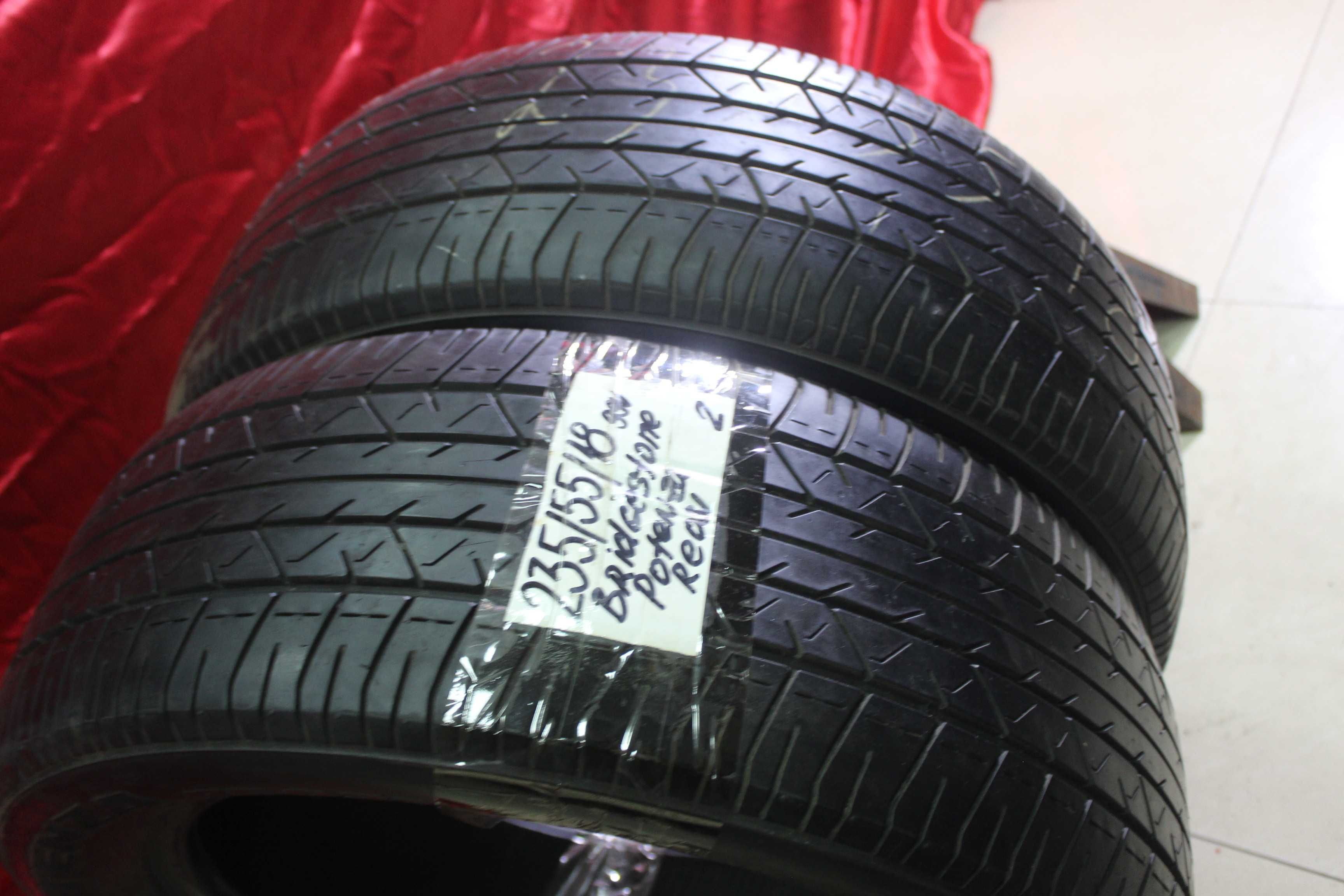 235-55-R18 BRIDGESTONE POTENZA пара 2 штуки летняя резина GERMANY