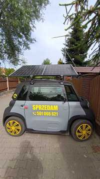 Elektryk napędzany słońcem Opel Rocks-e, Citroen Ami, Fiat Topolino