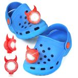 Ліхтарики Брелки для Crocs, Джибітс, Подарунок для Дітей та Дорослих