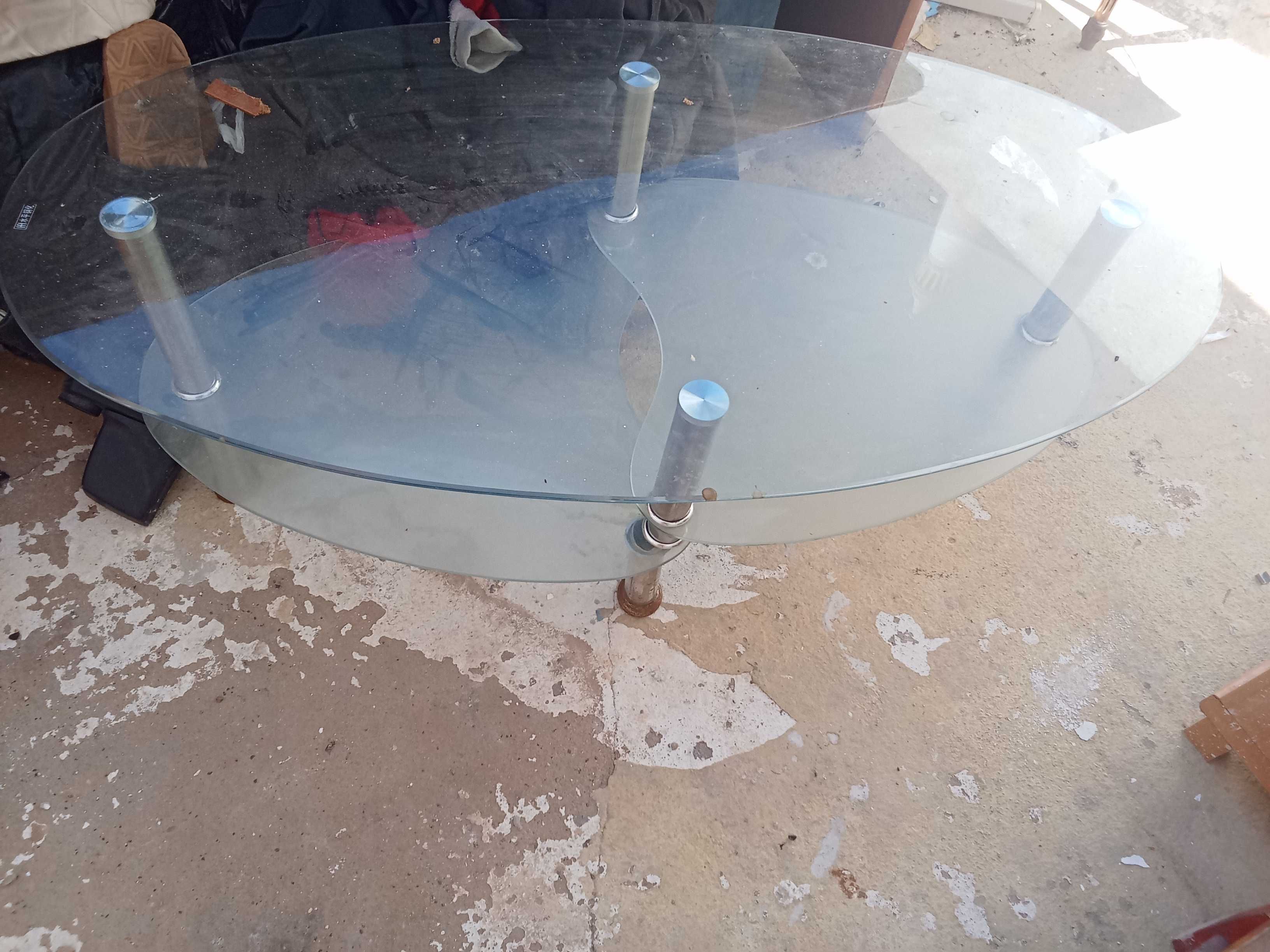 Vendo mesa de vidro