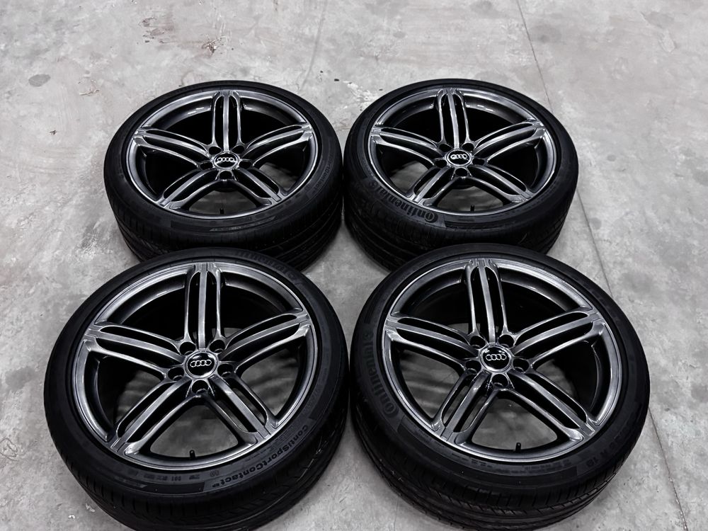 Jak NOWE Oryginalne koła Audi 19 A5 A6 A4 Pompei et33