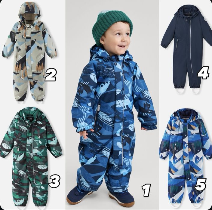 Акція! 74-98 Комбінезони зима (-20С)  Reimatec Puhuri 5100116A