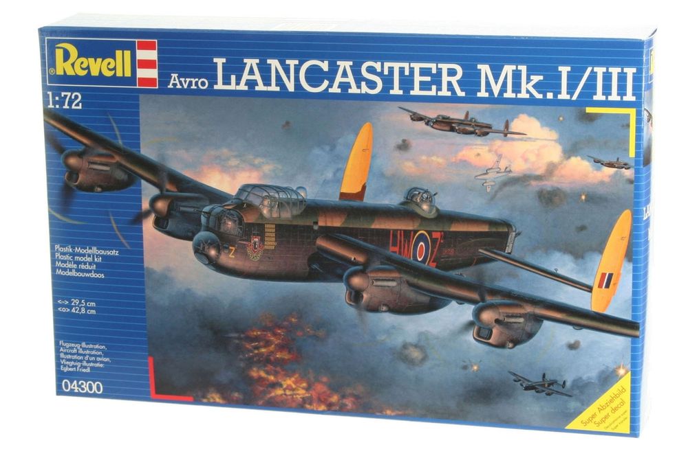 Model do sklejania SAMOLOT Revell 04300 AVRO LANCASTER MK.I/III