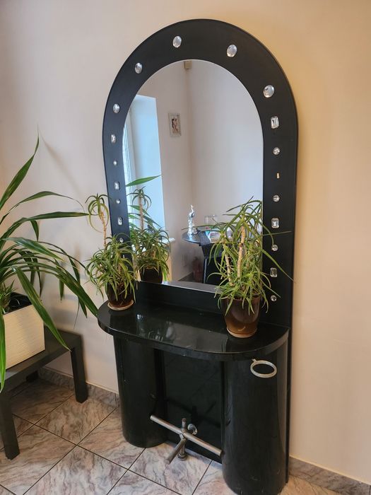 Konsolka fryzjerska stanowisko fryzjerskie