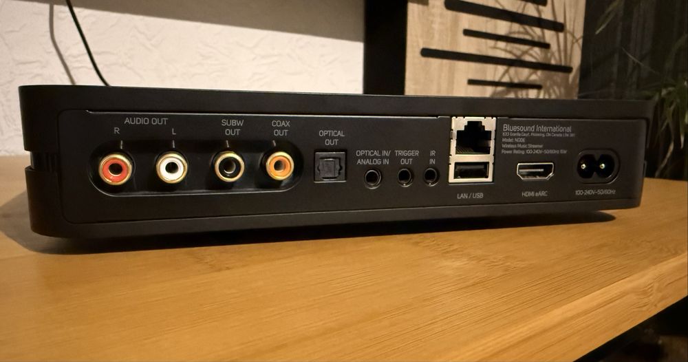 Bluesound Node N130, streamer, odtwarzacz sieciowy, DAC