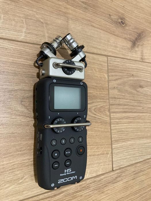 Gravador portátil Zoom H5 com Microfone Stereo