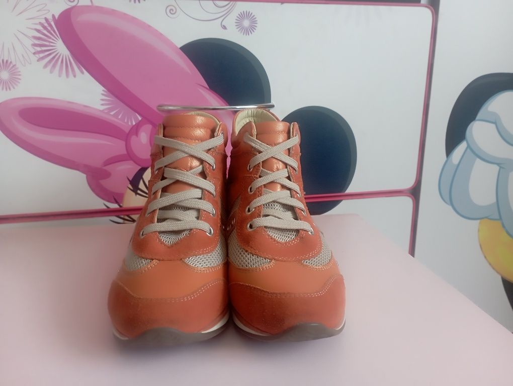 Кросівки кеди снікерси Geox Respira 36 розмір, 23 см, шкіра, в ідеалі