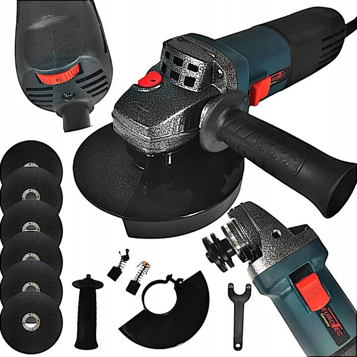 Szlifierka Kątowa Z Regulacją Obrotów Diax Kątówka 125mm 1750w + 6x Ta