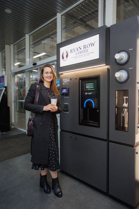 Технологічна кав’ярня самообслуговування від Ryan Row Coffee