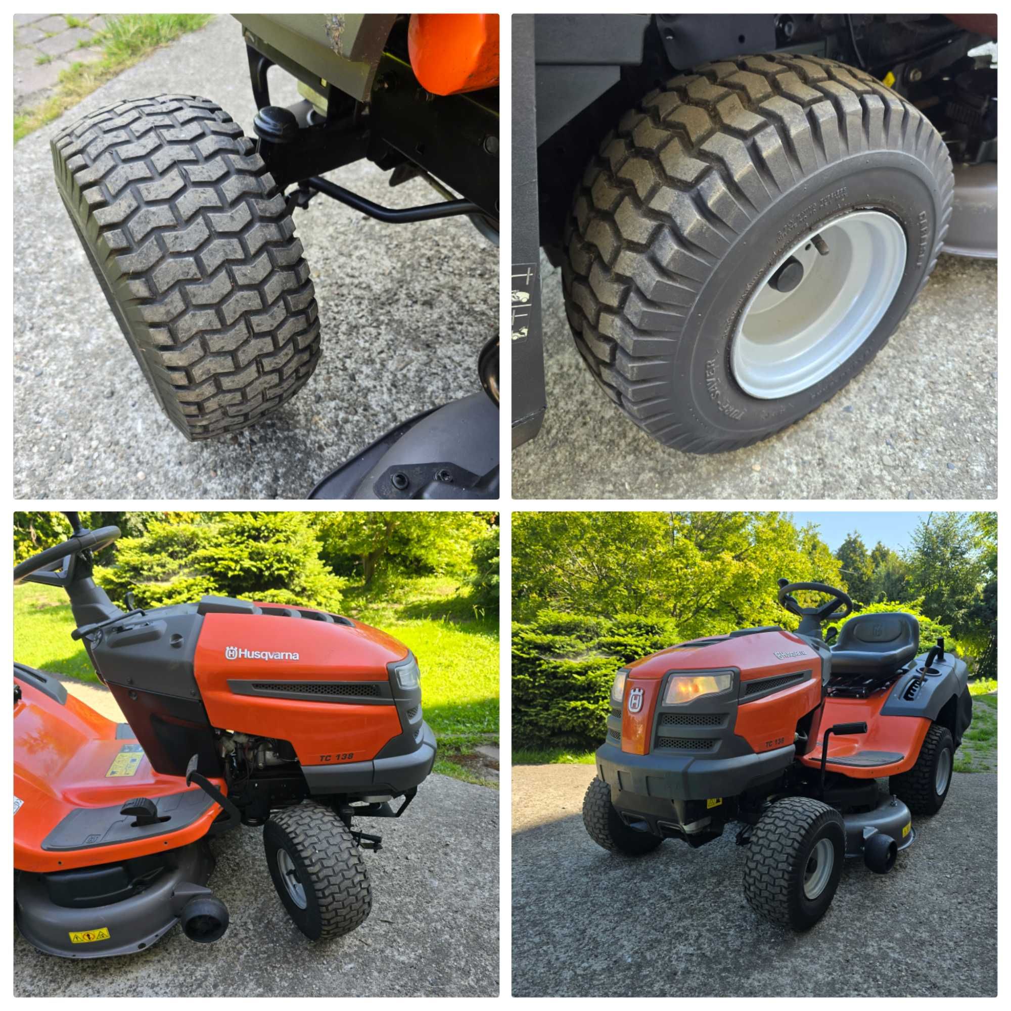 Traktorek kosiarka Husqvarna TC138 15.5KM B&S pompa / hydro 2020/21