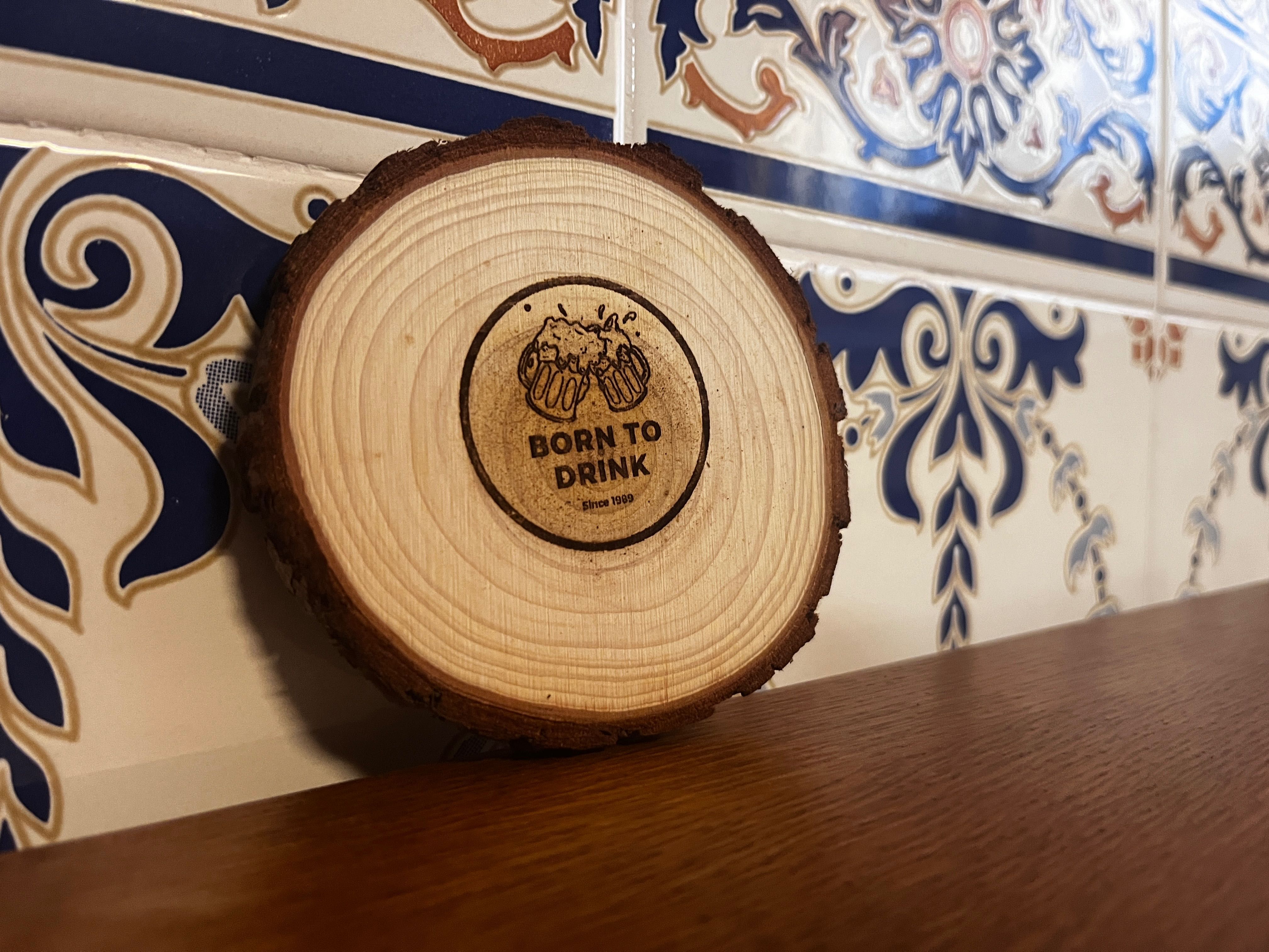 Bases para copos personalizaveis