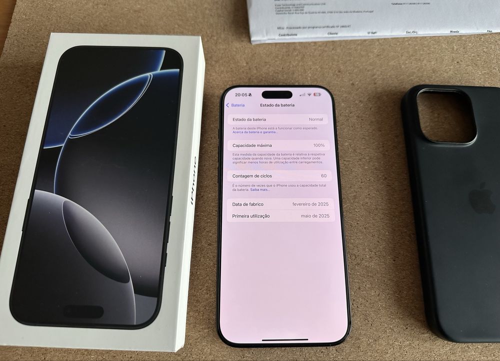 iPhone 16 Pro Max 256GB - Black Titanium