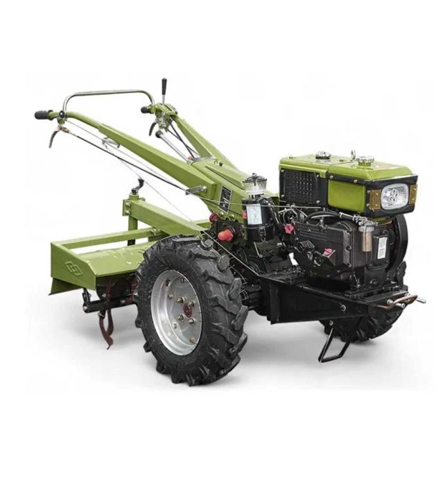 Копка огорода фрезой