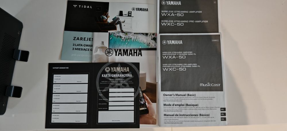Yamaha WXC-50 – odtwarzacz sieciowy / przedwzmacniacz MusicCast