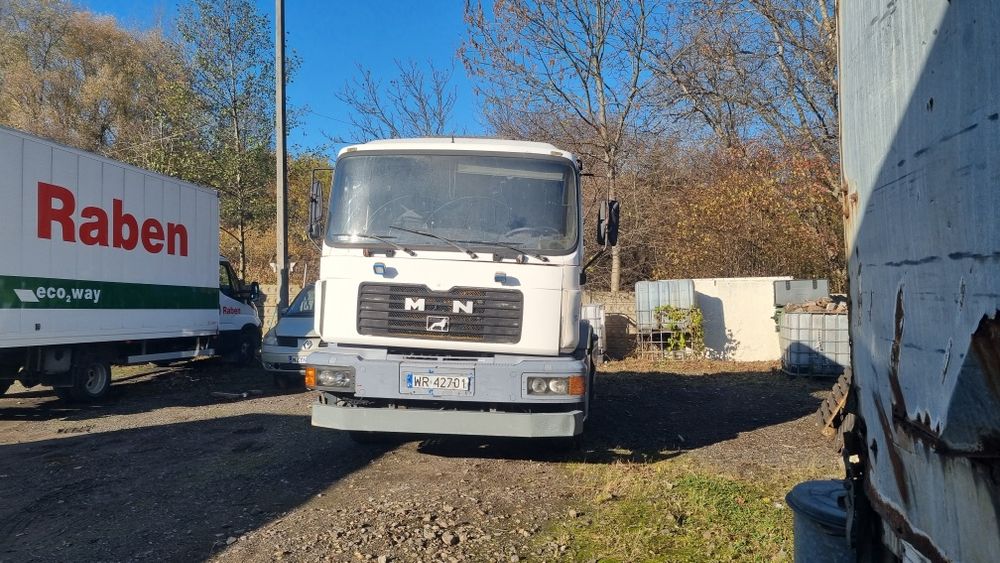 Man F2000, terberg do przestawiania naczep