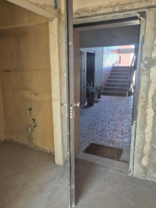 Porta de segurança blindada