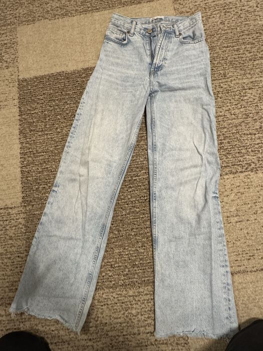 Джинси Zara синього кольору