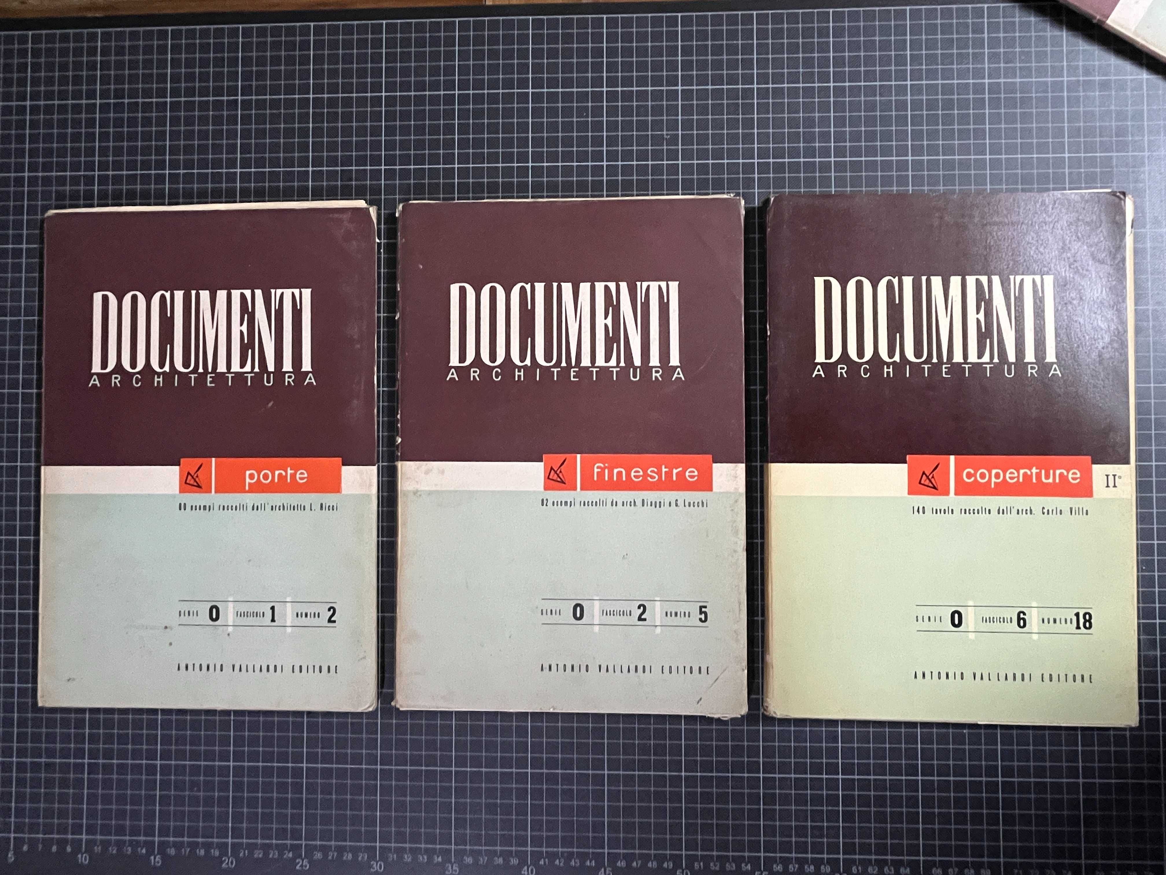 Documenti Architettura - Antonio Vallardi Editore (anos 50)