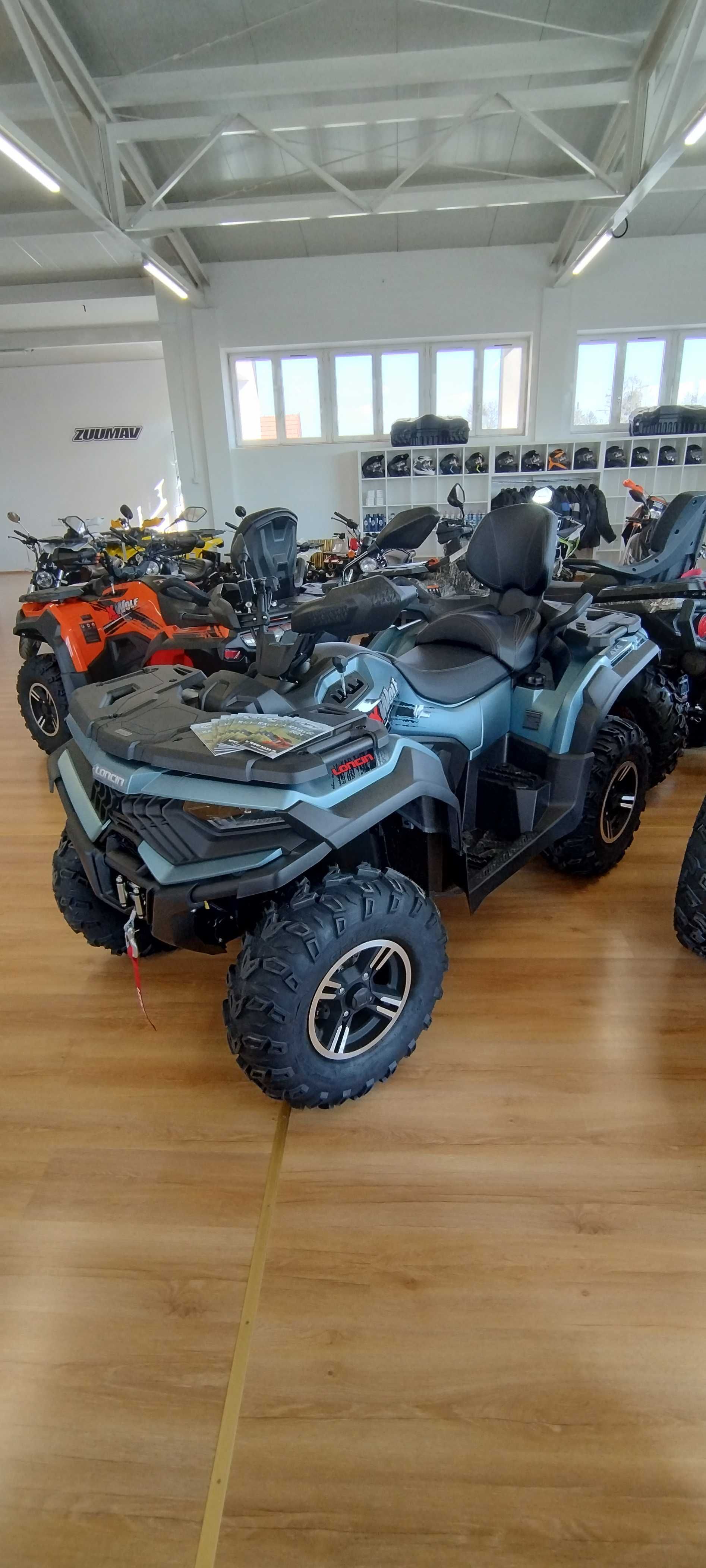 Quad Loncin XWolf 700 4x4EPS*PŁUG+KUFER*2024r*RATY*Transportdo klienta