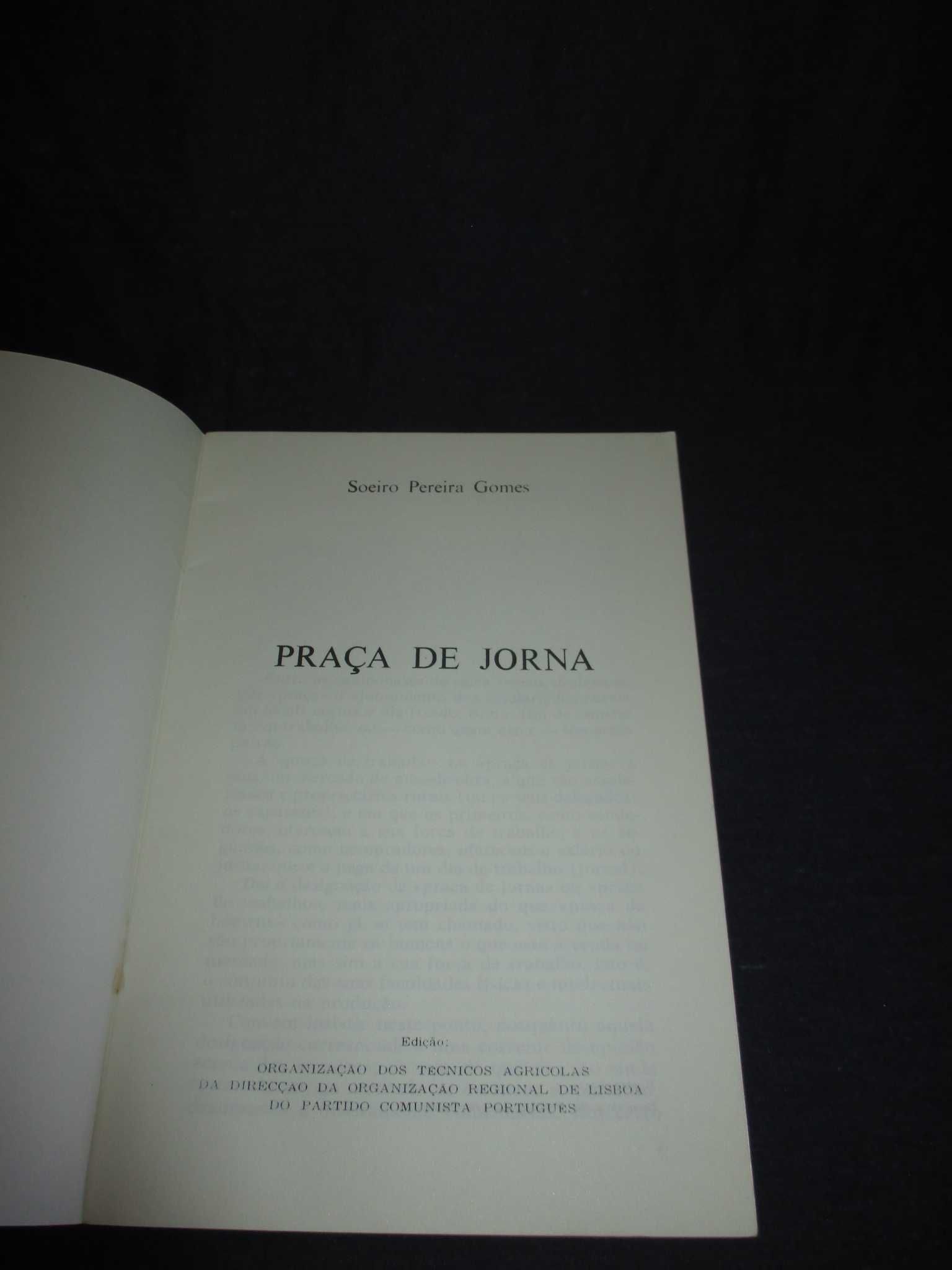 Livro Praça de Jorna Soeiro Pereira Gomes desenhos de Álvaro Cunhal