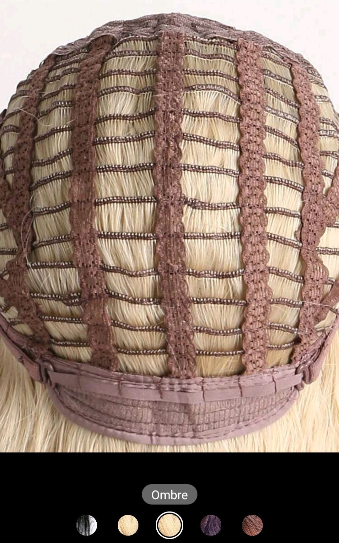 Sprzedam perukę jasny blond bob nr. 14 ombre fale