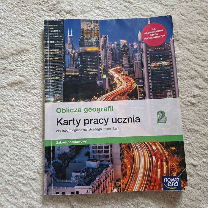 Oblicza geografii 2 karty pracyacy