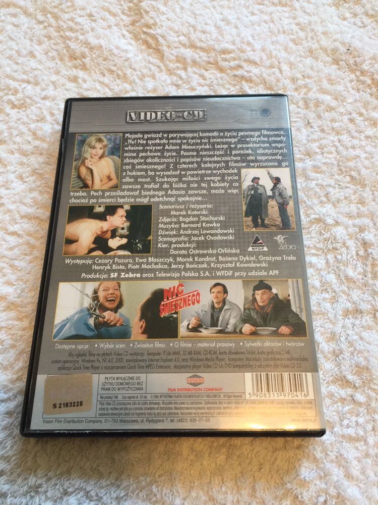 Film nowy dvd nic śmiesznego okazja dzień świra pazura komedia