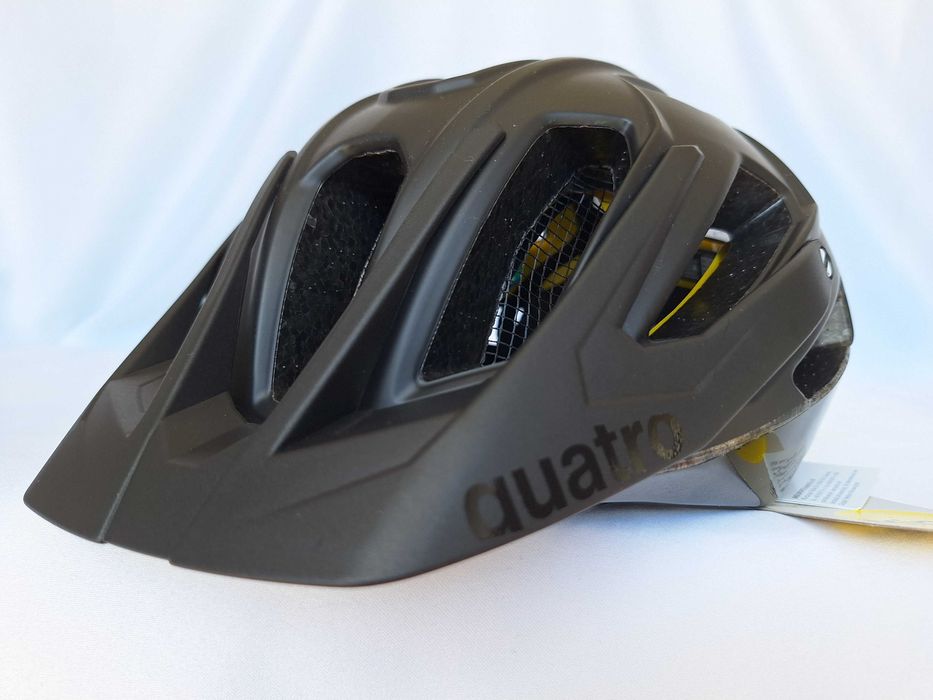 Kask rowerowy Uvex Quatro CC Mips All Black S/M 52-57cm