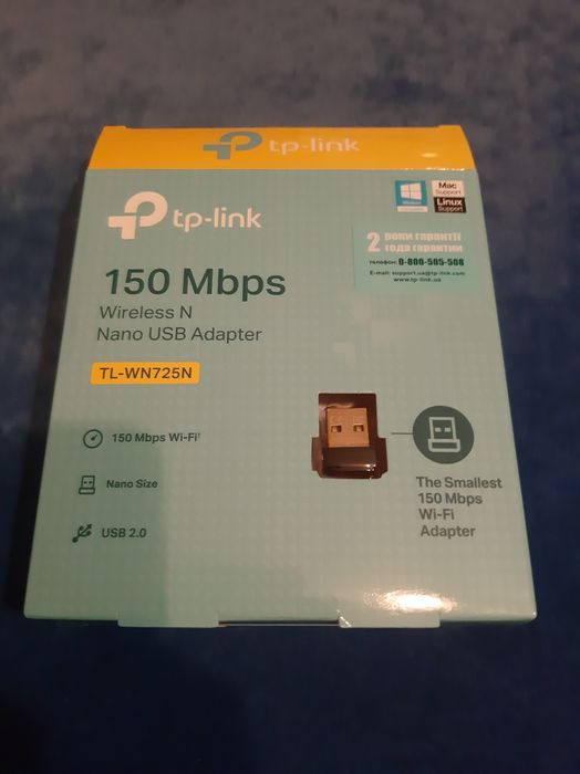 USB-адаптер сети WiFi TP-LINK TL-WN725N