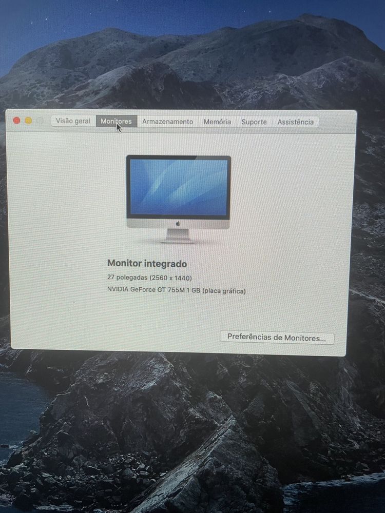 Imac 27” late 2013 1tb disco 16gb ram