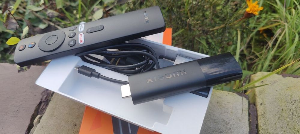 100% Mi TV stick 4K смарт приставка, android TV, Google TV