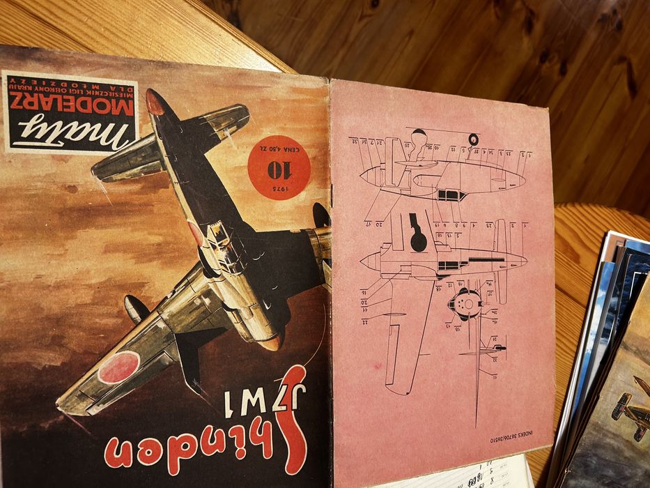 mały modelarz Shinden