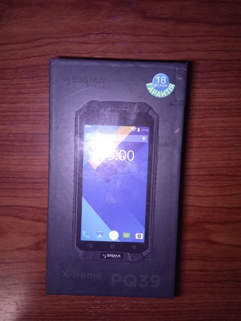 Смартфон Sigma PG 39 Проти ударний.Захищений.