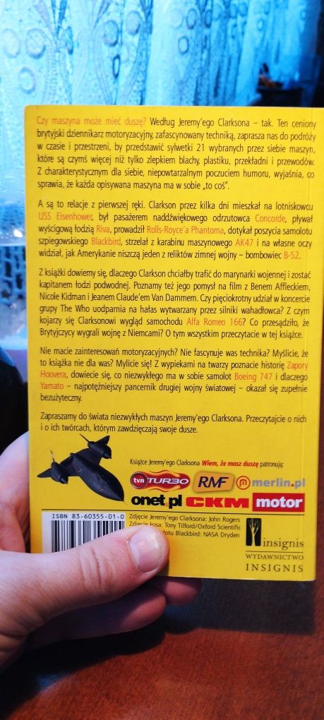 Książka " Wiem,Że Masz Duszę. "  - Jeremy Clarkson na sprzedaż