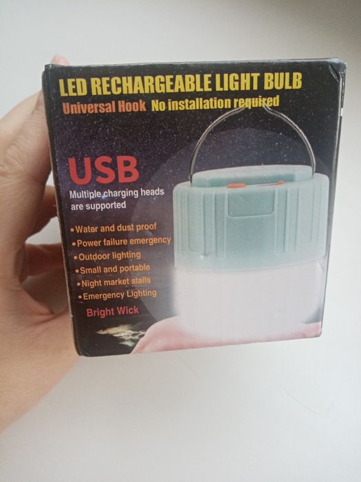 Ліхтар, лампа, лампочка на usb