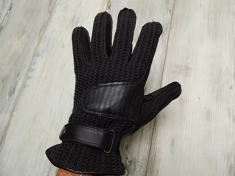 Dressmann Gloves Skórzane Rekawiczki Premium XL