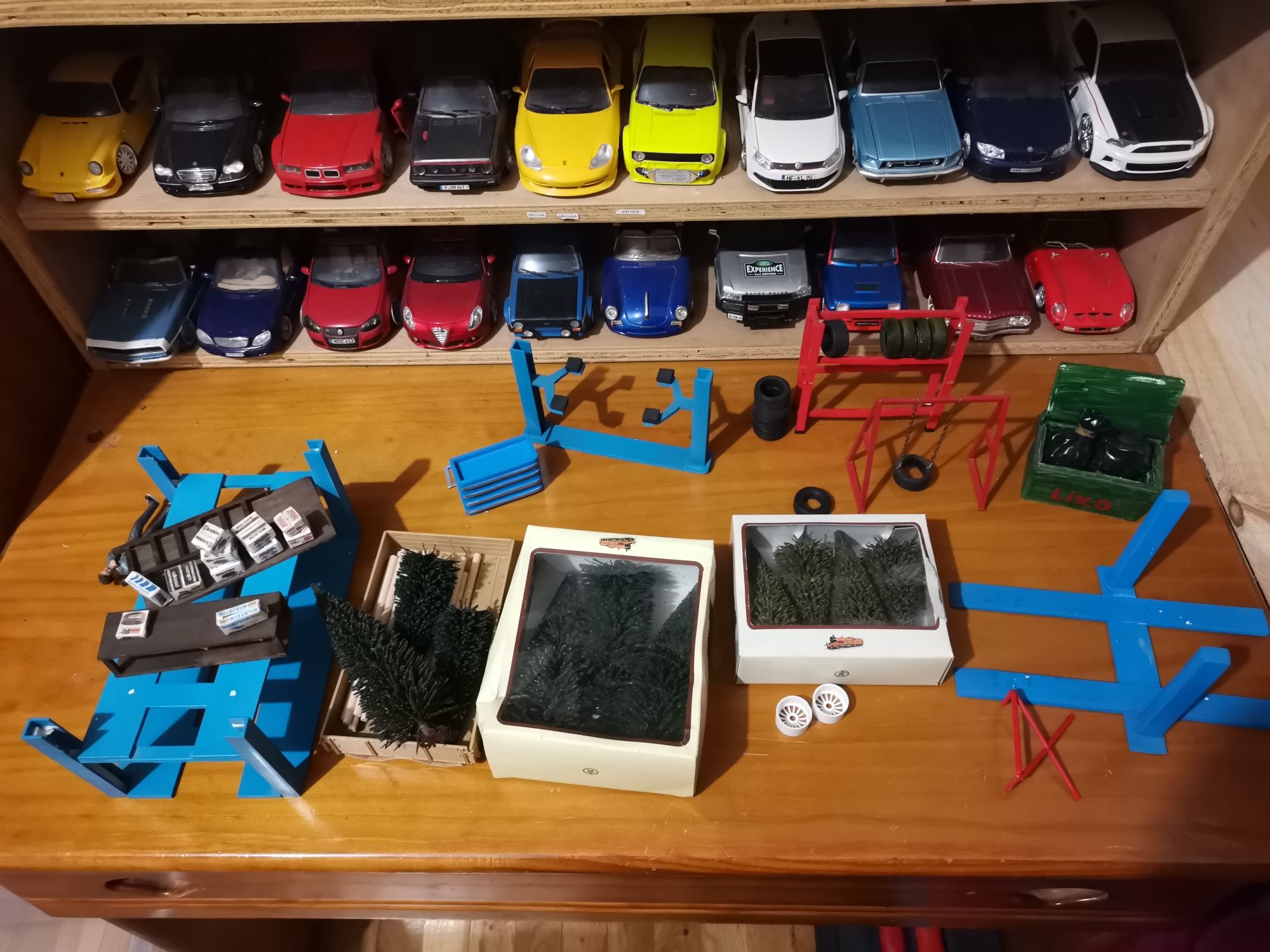Escala 1/24 dioramas e acessórios