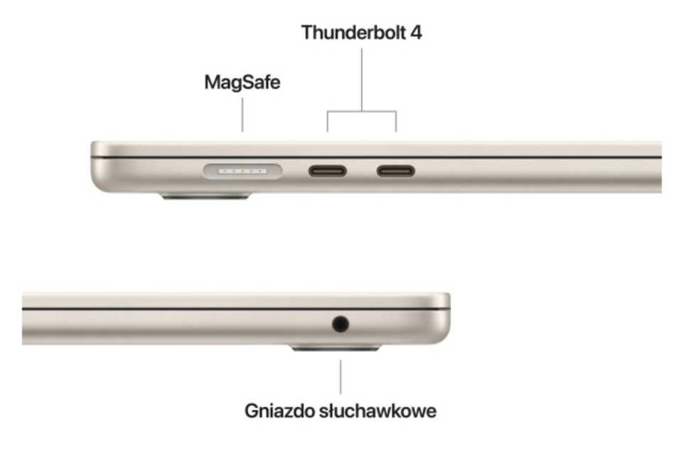 MacBook Air 15,3" M4/16GB/256 Księż Poś 10RGPU - OUTLET x-kom Warszawa