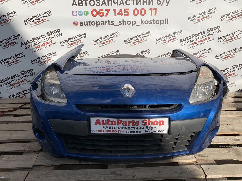 Капот Renault Clio 2005-2012 кришка мотора капот Рено Кліо капот