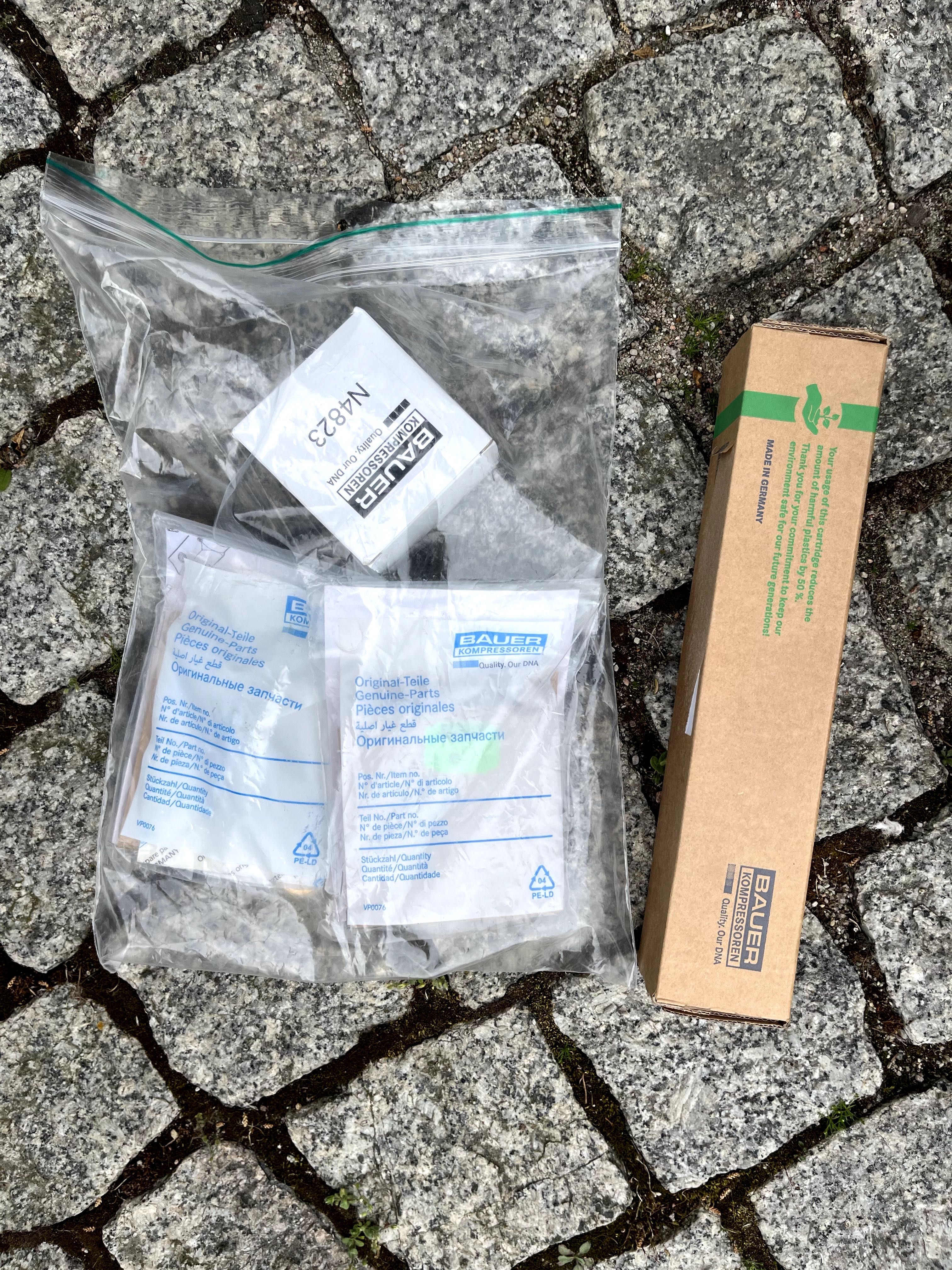 Kompresor Sprężarka Bauer junior II