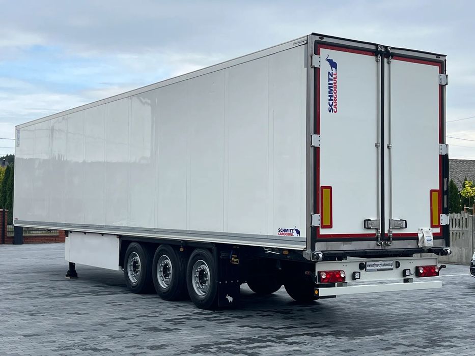 Schmitz Cargobull SCB / CHŁODNIA/ THERMO KING elektr-spalinowy/ MULTITEMPERATURA / DOPPELSTOCK / CONTINENTAL 80% / NOWE HAMULCE/ KOSZ PALETOWY  / OŚ PODNOSZONA/ OKAZJA