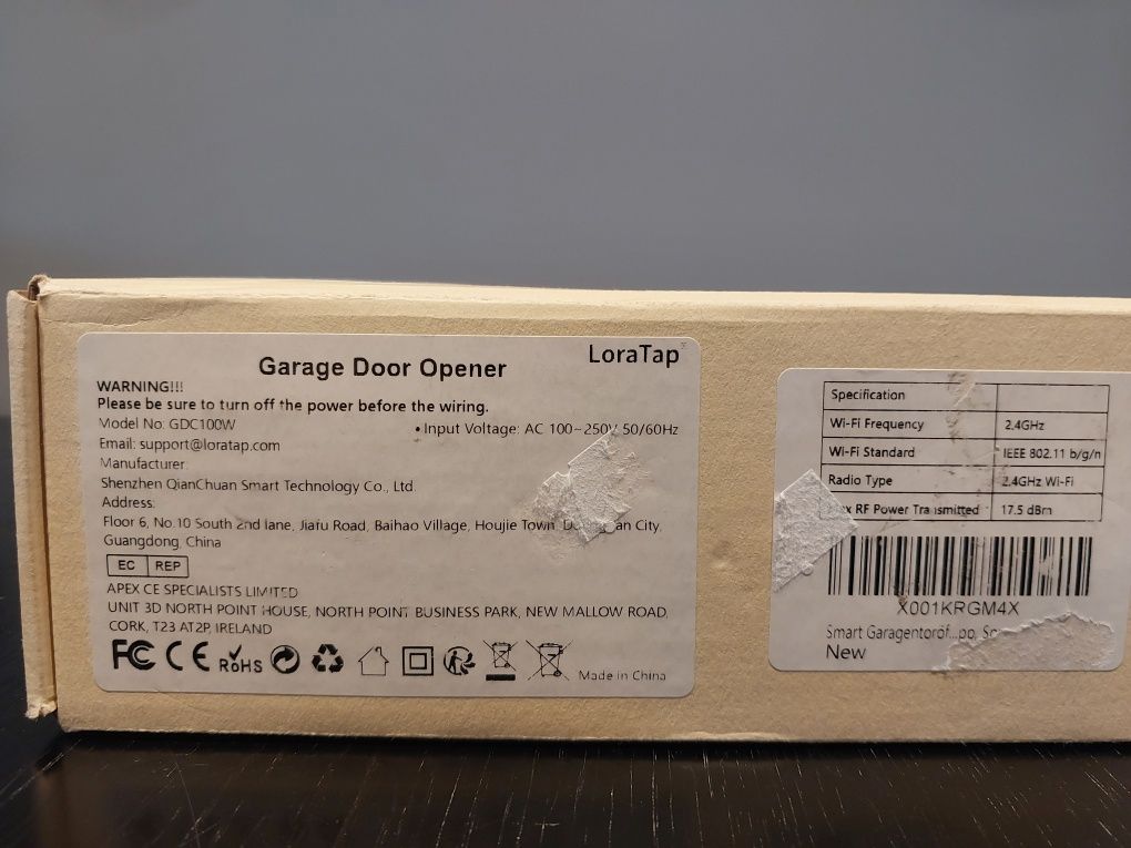 Otwieracz Do Bram Inteligenty Wi-FI GDC-100W